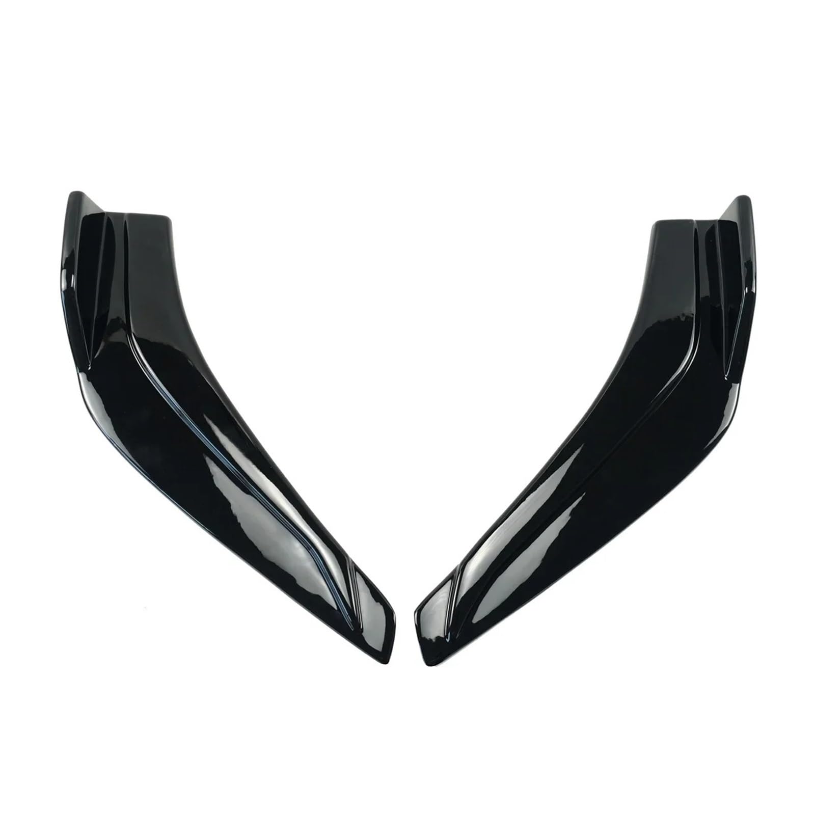Frontspoiler Für Lexus Is300 Is350 Is500 F Sport 2021 2022 2023 2024 Autozubehör Spoiler Splitter Body Kit Kratzschutz Frontstoßstange Ecke Auto Frontstoßstange(Glossy Black) von RFSHOP