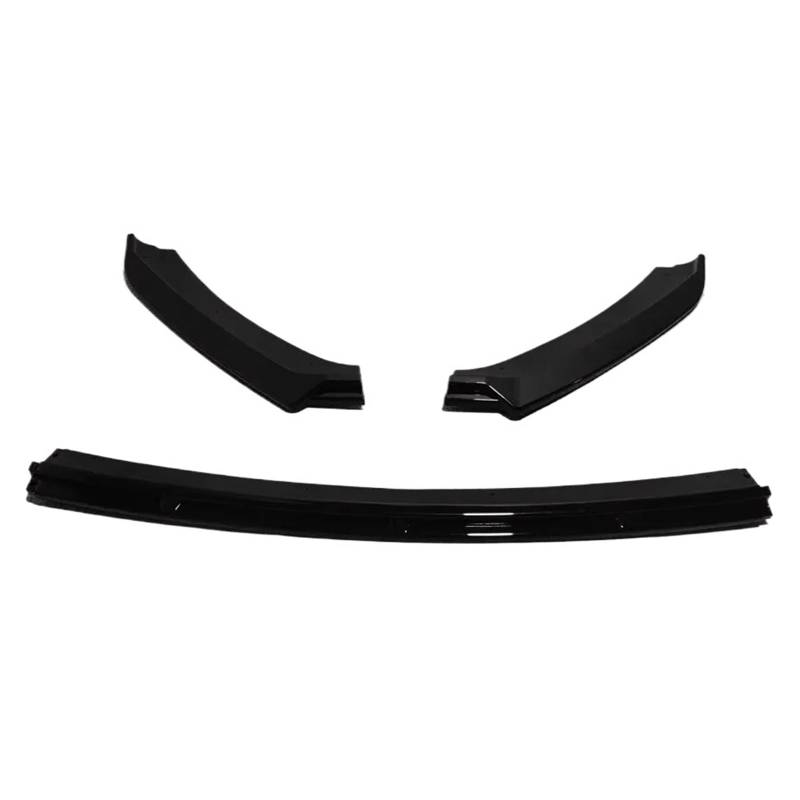Frontspoiler Für Seat Für Leon MK3 MK3.5 2012-2017 2018 2019 Schwarz Glänzend Frontspoilerlippe ABS Spoilerlippe Diffusorabckung Tuning Custom Zubehör Auto Frontstoßstange(MK3.5 Gloss Black) von RFSHOP