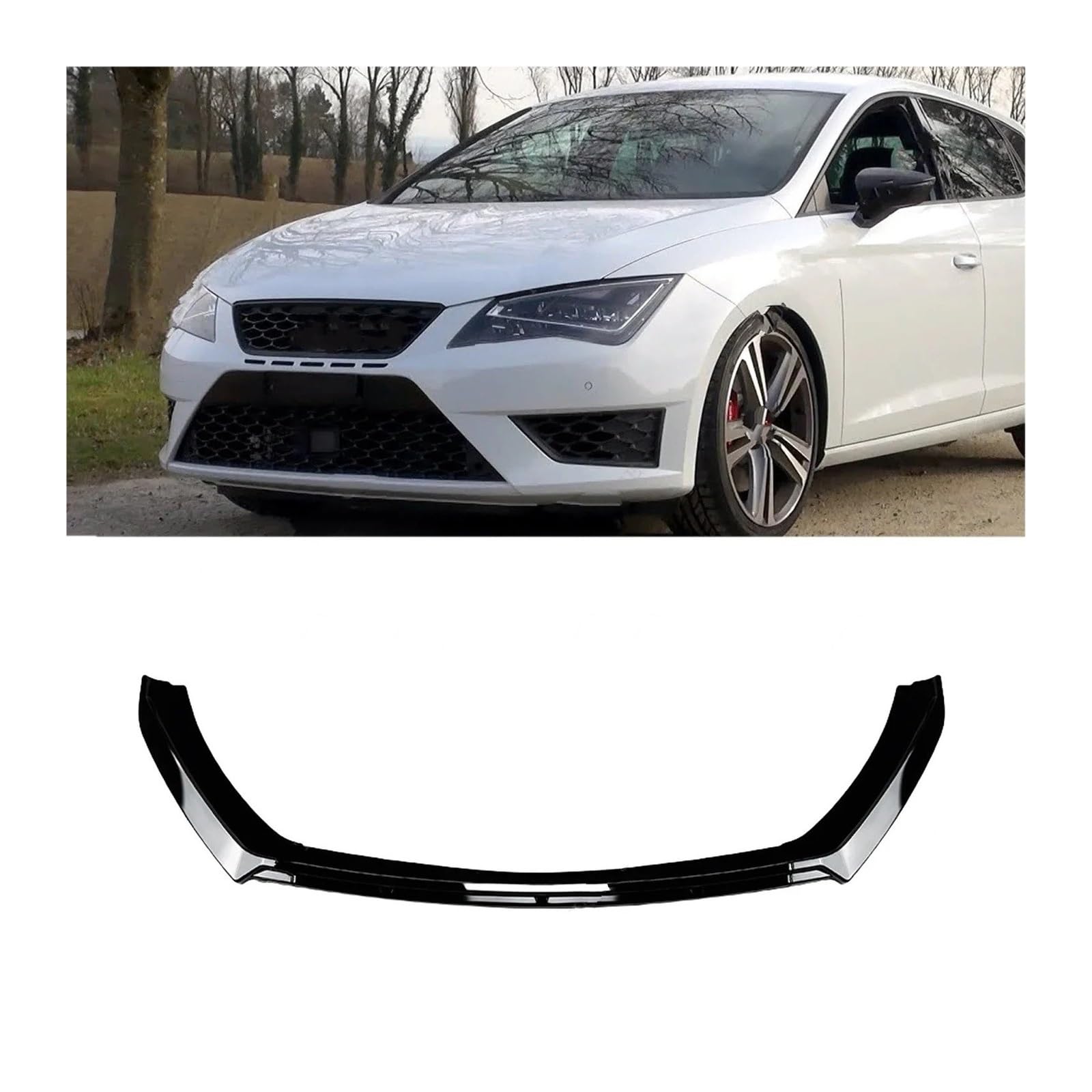 Frontspoiler Für Seat Für Leon MK3 MK3.5 S/SS/CS/T Für Cupra 2013-2017 2018 2019 2020 Bodykits Tuning Auto Frontschürze Lip Spoiler Splitter Diffusor Nachrüstung Auto Frontstoßstange(Type A Gloss Bl Frontspoiler Für Seat Für Leon MK3 MK3.5 S/SS/CS/T Für Cupra 2013-2017 2018 2019 2020 Bodykits Tuning Auto Frontschürze Lip Spoiler Splitter Diffusor Nachrüstung Auto Frontstoßstange(Type A Gloss Bl von RFSHOP