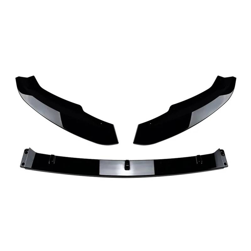 Frontspoiler Für Skoda Für Superb B8 2016 2017 2018 Auto STYL Frontstoßstange Spoiler Lip Diffusor/Surround Spoiler BodyKit Schutz des Autozubehörs Auto Frontstoßstange(Schwarz) von RFSHOP