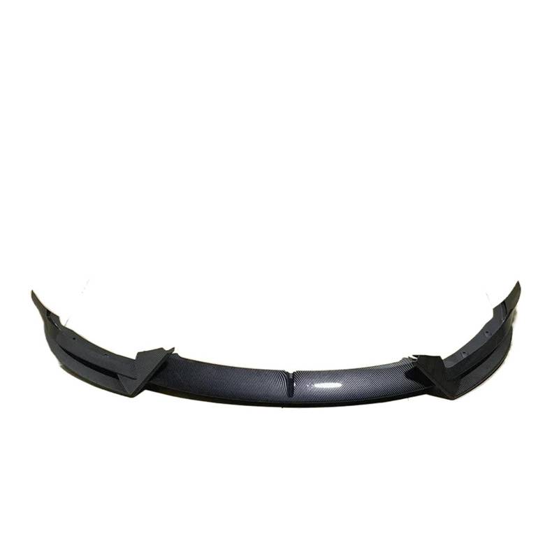 Frontspoiler Für Tesla Für Modell 3 2017 2018 2019 2020 2021 2022 Auto Vorderen Stoßfänger Lip Spoiler Splitter Diffusor Trim BodyKit Zubehör Schwarz Auto Frontstoßstange(Carbon Look) von RFSHOP