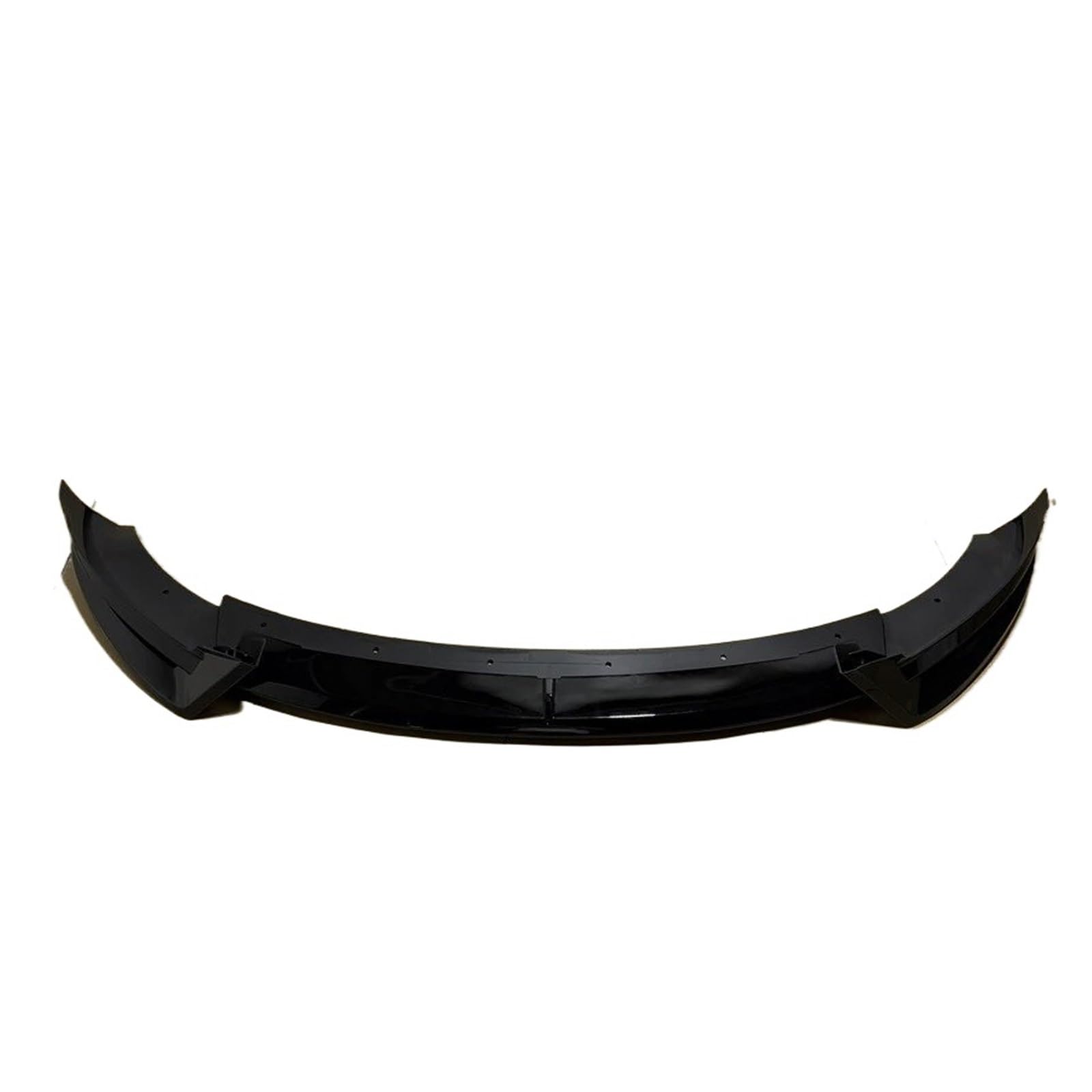Frontspoiler Für Tesla Für Modell 3 Highland 2023 2024 2025 + Glanz Schwarz/Carbon Look 3Pcs Auto Front Stoßstange Lip Spoiler Kinn Diffusor Body Kits Auto Frontstoßstange(Gloss Black) von RFSHOP