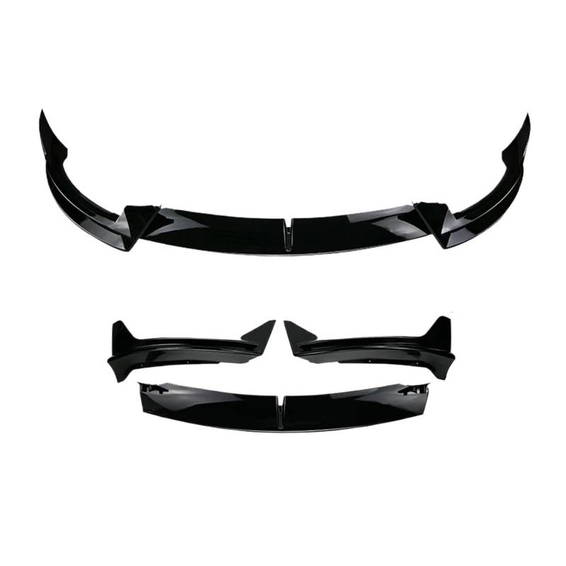 Frontspoiler Für Tesla Für Moll 3/Y 2017 2018 2019 2020 2021 2022 2023 Limousinen-Karosserie-Spoiler-Splitter-Kit Frontstoßstange Frontlippe Frontschaufel-Kit Kompatibel Auto Frontstoßstange(Y Bright von RFSHOP