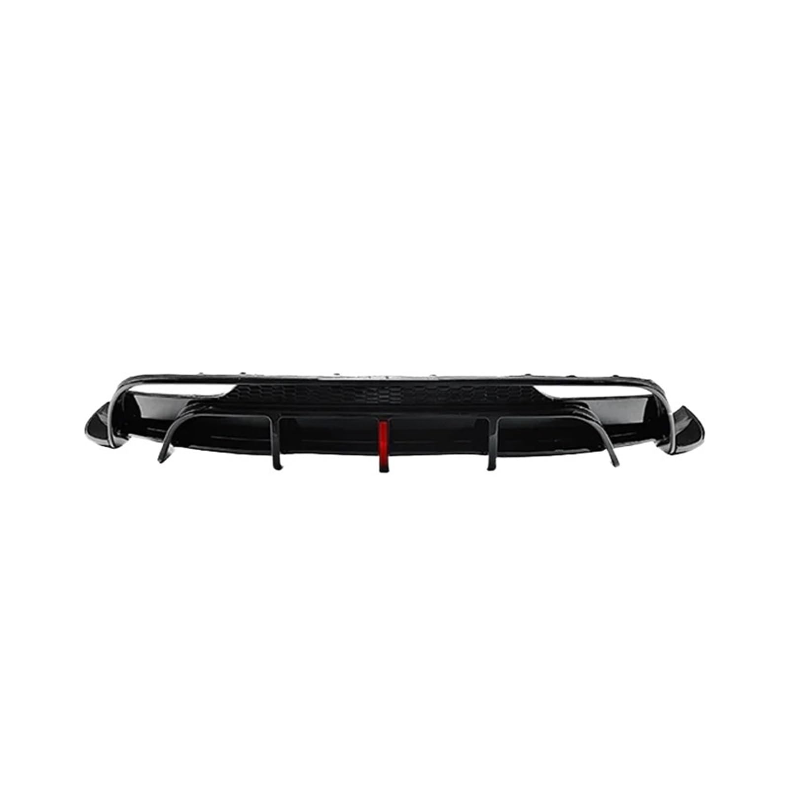 Frontspoiler Für Tesla Highland Für Modell 3 2023-2024 + Body Kits Stoßstange Lippen Diffusor Spoiler Tunning Tuning Zubehör Glanz Matt Schwarz Auto Frontstoßstange(Rear Lip-MB) von RFSHOP