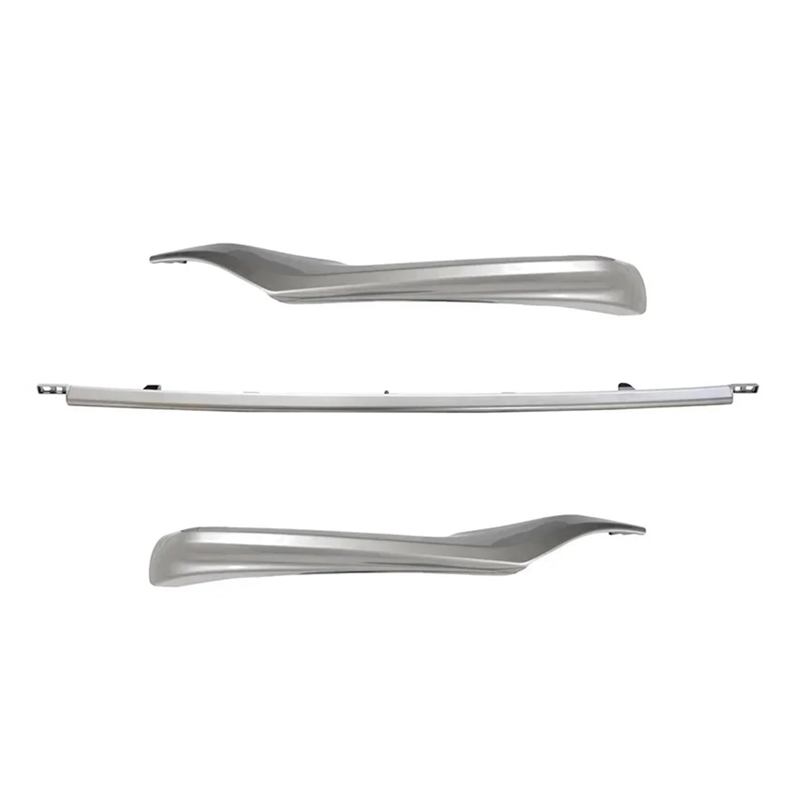 Frontspoiler Für Toyota Für Camry SE XSE 2021 2022 Chrom Glänzend Schwarz Ersatzteile Frontstoßstange Formabdeckung Verkleidung Autozubehör Auto Frontstoßstange(3pcs Chrome) von RFSHOP