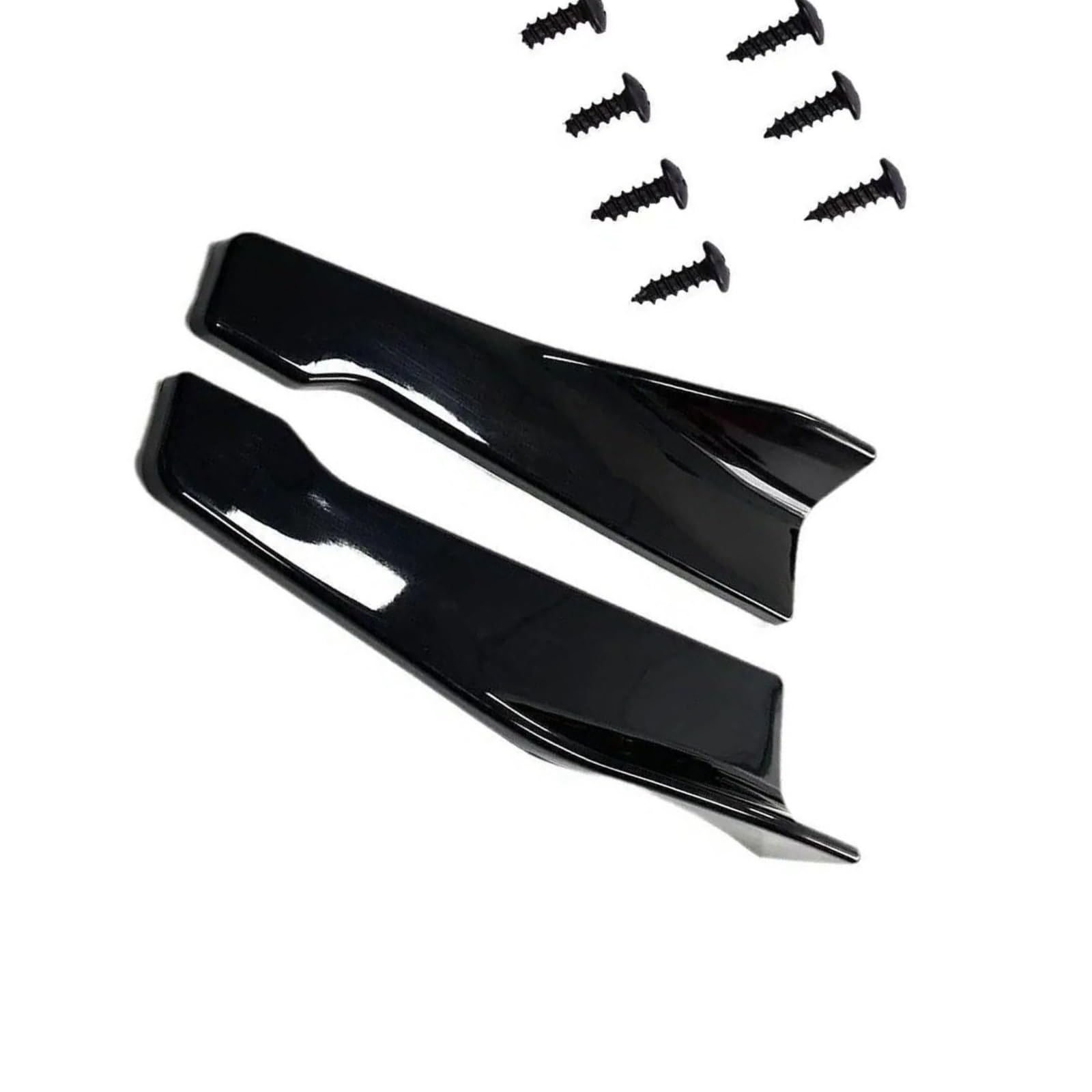 Frontspoiler Für Toyota Universal Auto Vorne Hinten Stoßstange Streifen Lip Spoiler Diffusor Splitter Scratch Protector 48CM Länge Auto Frontstoßstange(A) von RFSHOP