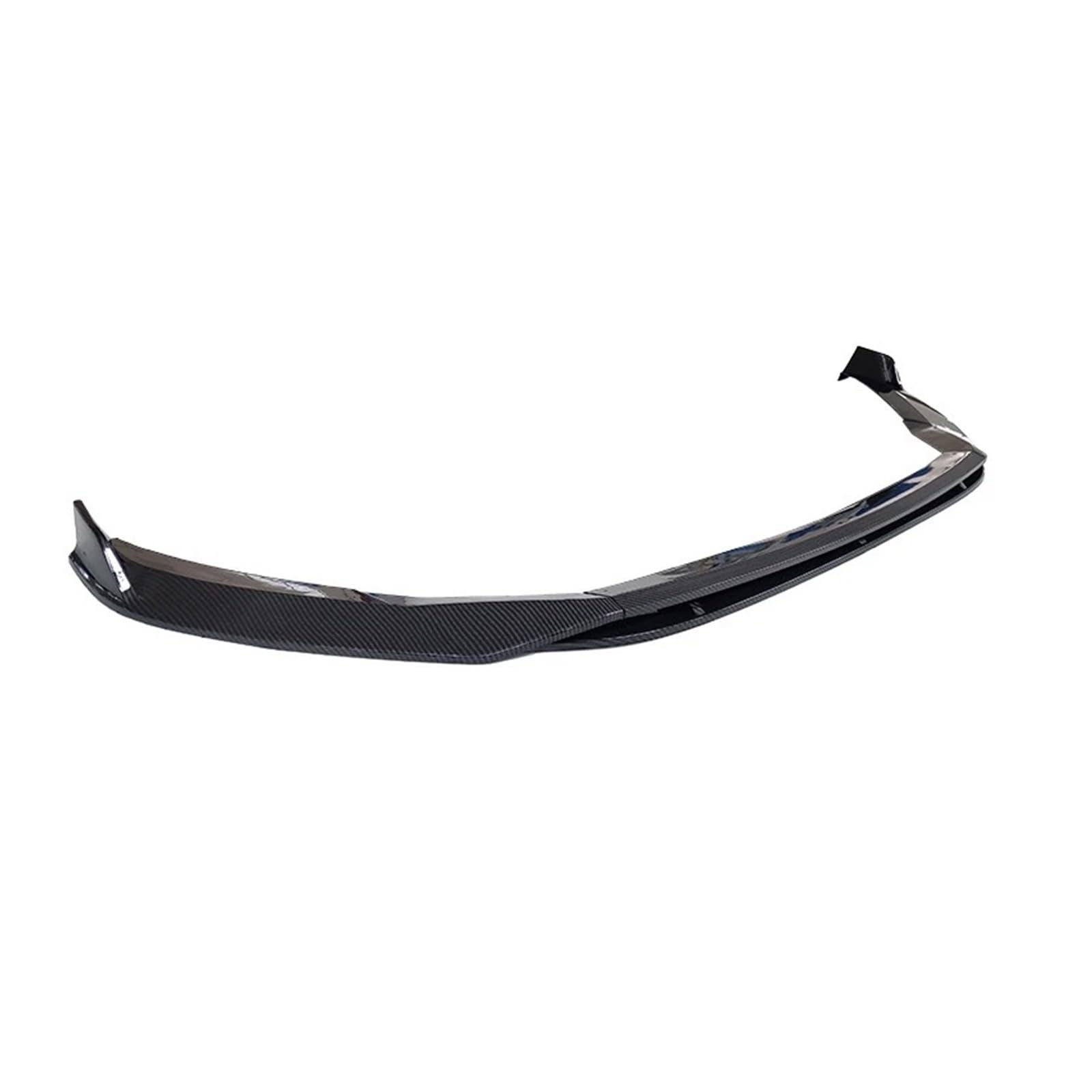 Frontspoiler Für VW Für Arteon CC 2019 2020 2021 Schutzplatte Lip Body Kit Dekorativer Streifen Kinnschaufel Frontstoßstange Spoiler Auto Frontstoßstange(Carbon Look) von RFSHOP