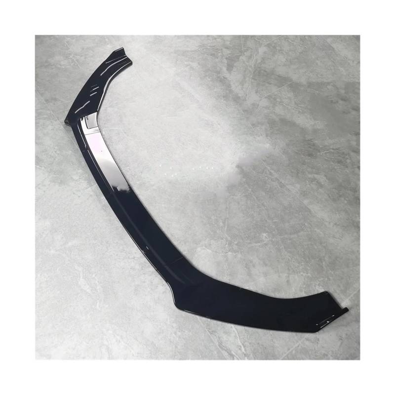 Frontspoiler Für VW Für Golf MK7 Für TSI Für TDI MPI Standard 2012-2019 Bodykits Tuning Glanz Schwarz Front Stoßstange Lip Spoiler Splitter Diffusor Nachrüstung Auto Frontstoßstange(Gloss Black) von RFSHOP