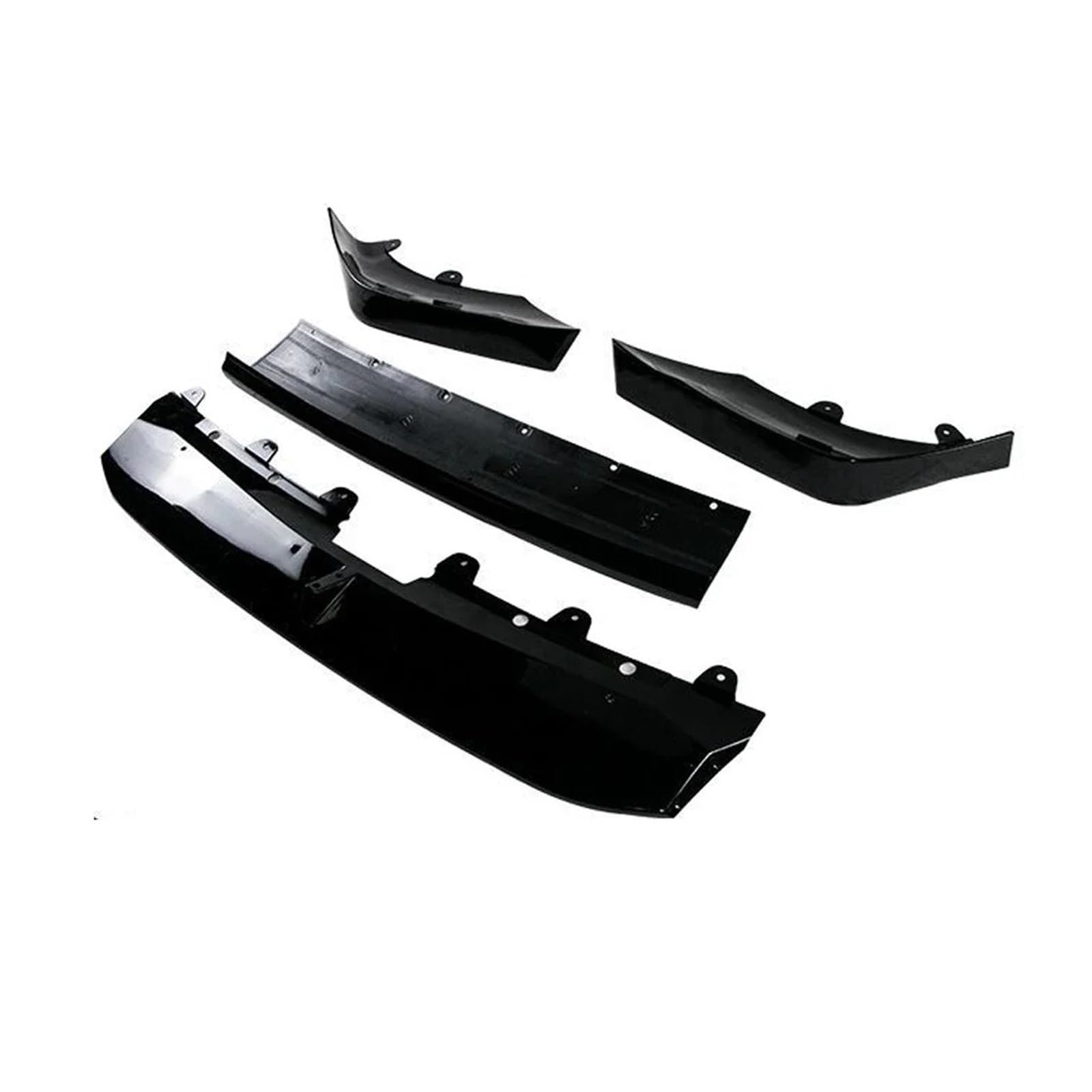 Frontspoiler Für X3 G01 Für X4 G02 IX3 G08 2022-2023 Frontstoßstangen-Bla-Pack AC Facelift Frontlippenspoiler-Schutzabckung Body Kit Auto Frontstoßstange(Glossy Black) von RFSHOP