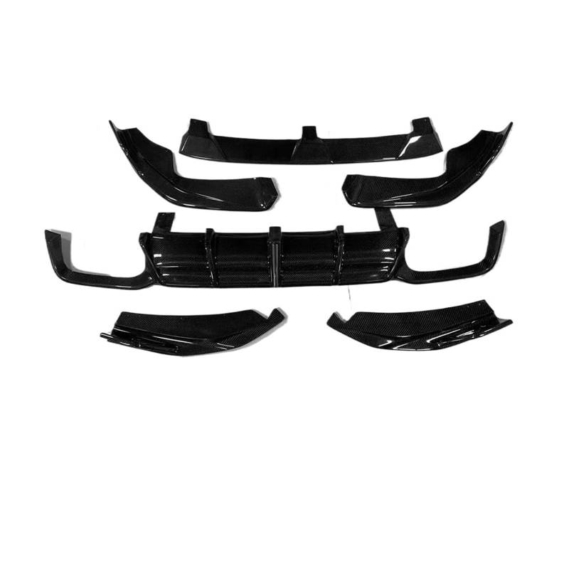 Frontspoiler Für X3M Für X4M F97 F98 2022-2023 Heckdiffusor Auto Heckstoßstange Splitter Frontstoßstange Splitter Lippe Geschmiete Kohlefaser Auto Frontstoßstange(Carbon Fiber X4M) von RFSHOP