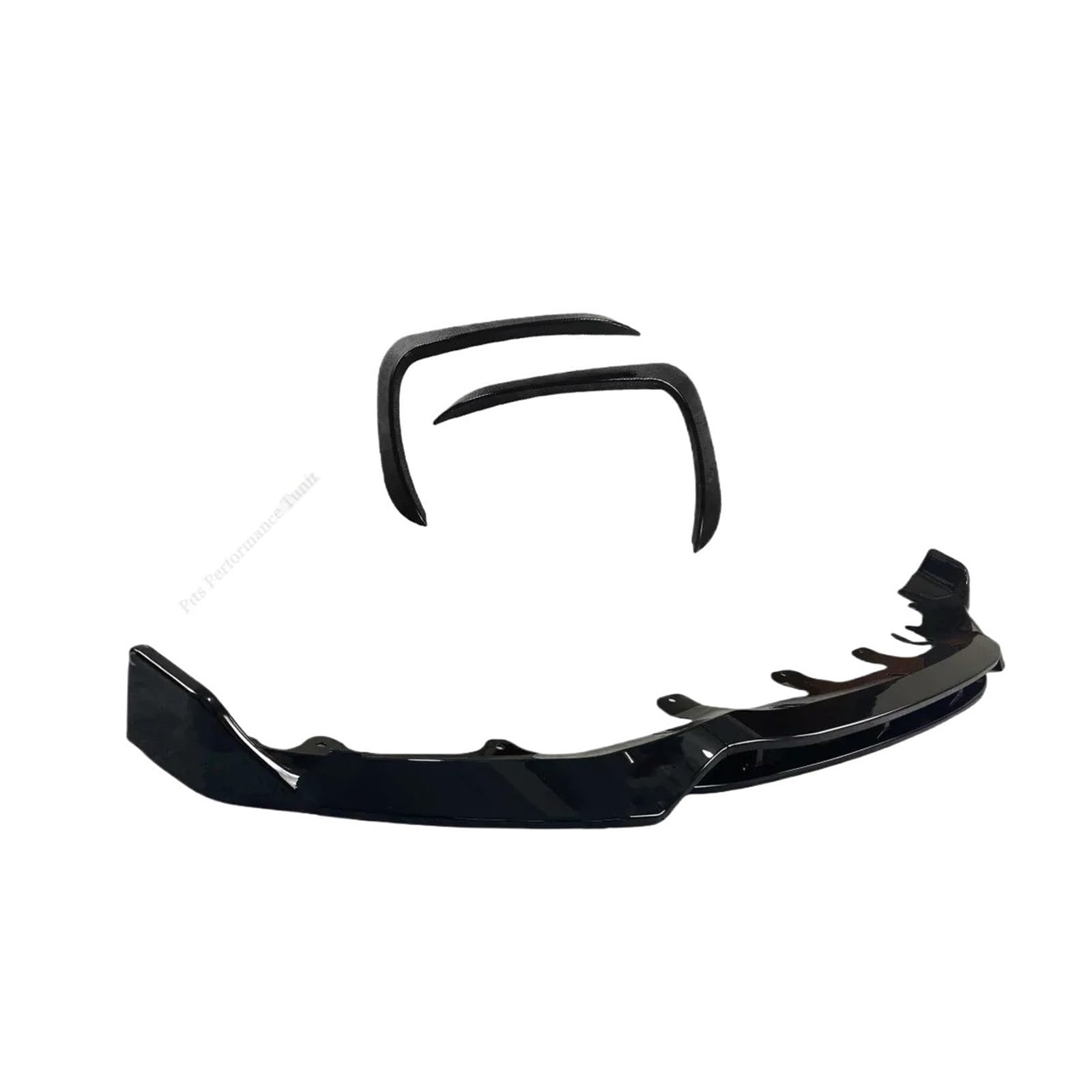 Frontspoiler Für X5 F15 M50i M50d Sport Bodykits 2013-2018 Tuning Front Stoßstange Splitter Lip Spoiler Diffusor & Nebelscheinwerfer Canards Trim Auto Frontstoßstange(Set Gloss Black) von RFSHOP