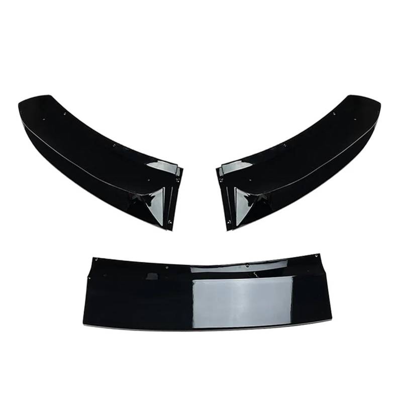 Frontspoiler Für X5 F15 Sport MP 2014 2015 2016 2017 2018 Frontschürze Lip Spoiler Splitter Durch Glänzend Schwarz Canards Diffusor Body Kit Auto Frontstoßstange(Glossy Black) von RFSHOP
