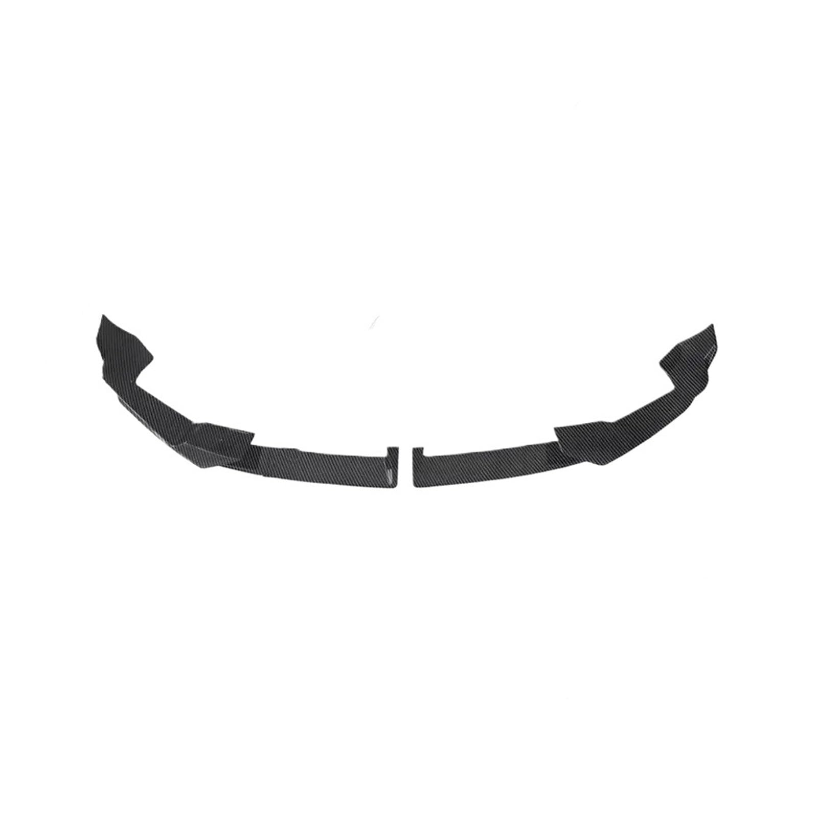 Frontspoiler Für X5 G05 Sport LCI 30d 40i 50e M60i 2023-2024 Body Kits MP Style 4PCS Frontstoßstange Splitter Lip Spoiler Protector Canard Auto Frontstoßstange(Carbon Look) von RFSHOP