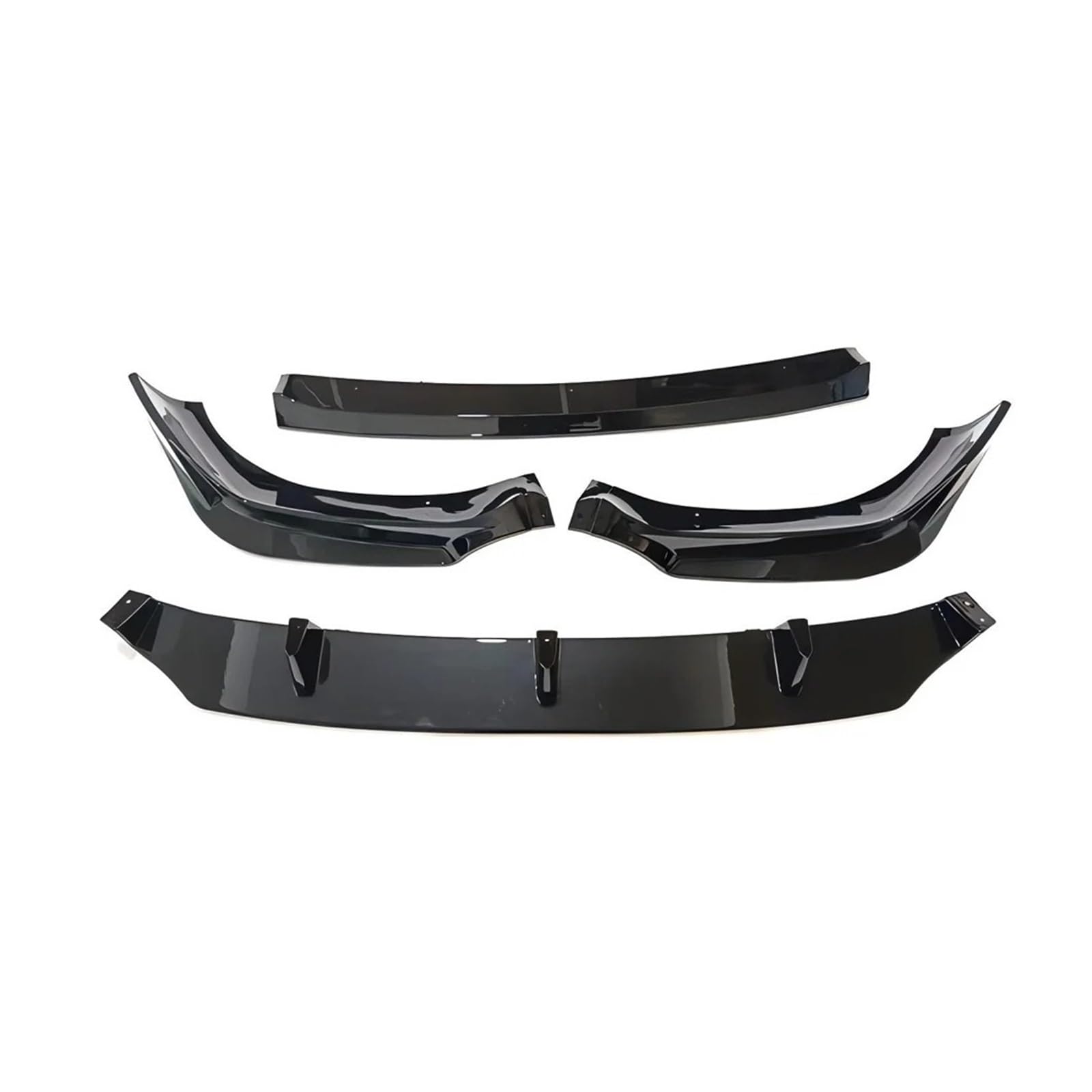 Frontspoiler Für X6 G06 Sport M50i M50d 30d 40i 2019 2020 2021 2022 2023 Frontschürze Spoiler Lip Lower Splitter Klinge Schützen Bodykits Tuning Auto Frontstoßstange(Gloss Black) von RFSHOP