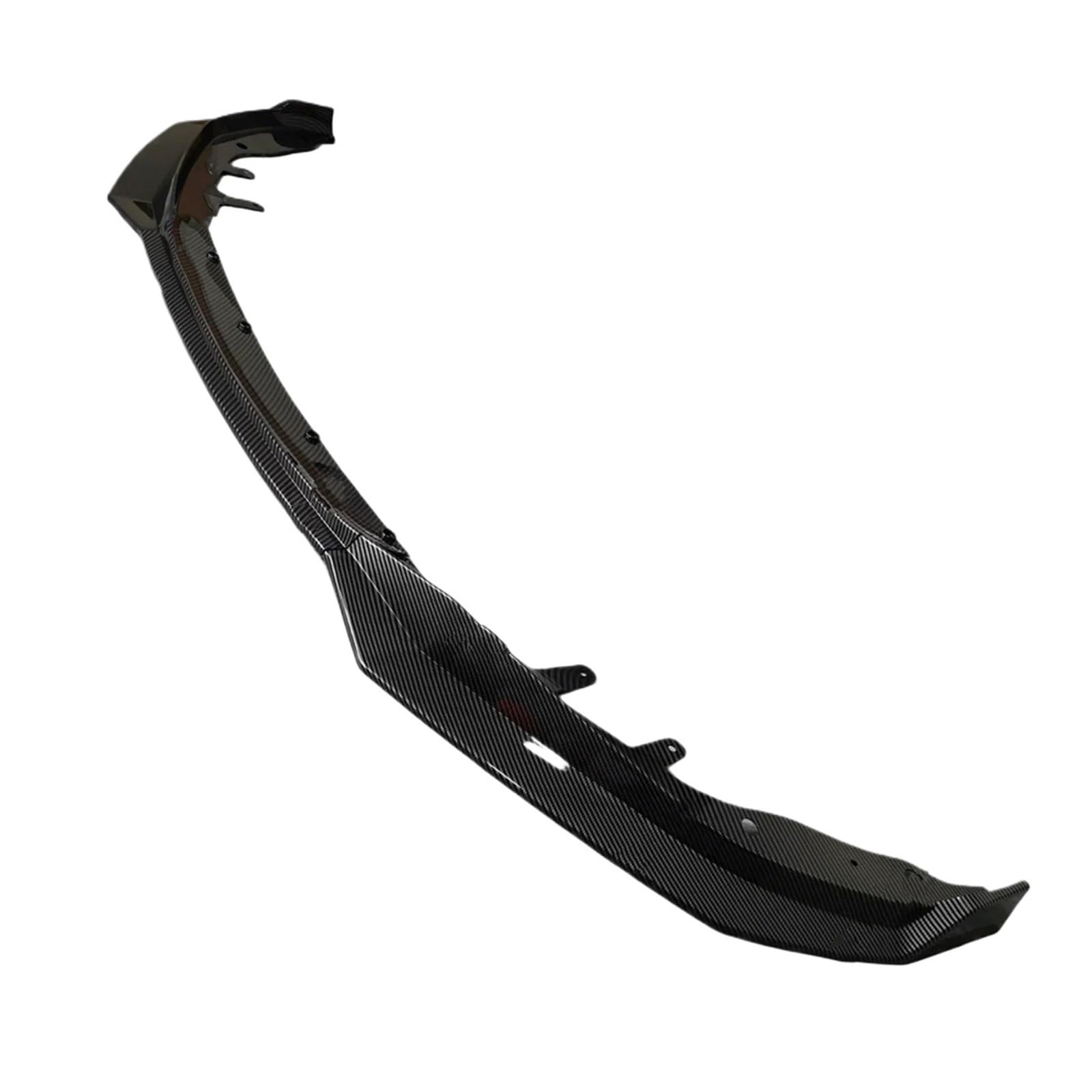 Frontspoiler MP Style Frontschürze Lip Splitter Spoiler Diffusor Bodykits Für G22 G23 Sport 430i 430d M440i M440d 2-Türer 2021 2022 2023 2024 Auto Frontstoßstange(2Door Carbon Look) von RFSHOP