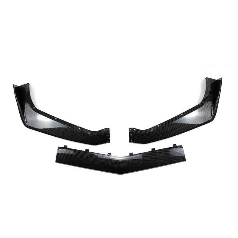Frontspoiler Stoßstange ZR1-Stil Änrn Auto-Frontstoßstangen-Lippenspoiler-Splitter Bodykit Carbonfaser-Stil Für Chevrolet Für Corvette C7 2014-2017 2018 2019 Auto Frontstoßstange(Kohlefaser-Stil) von RFSHOP