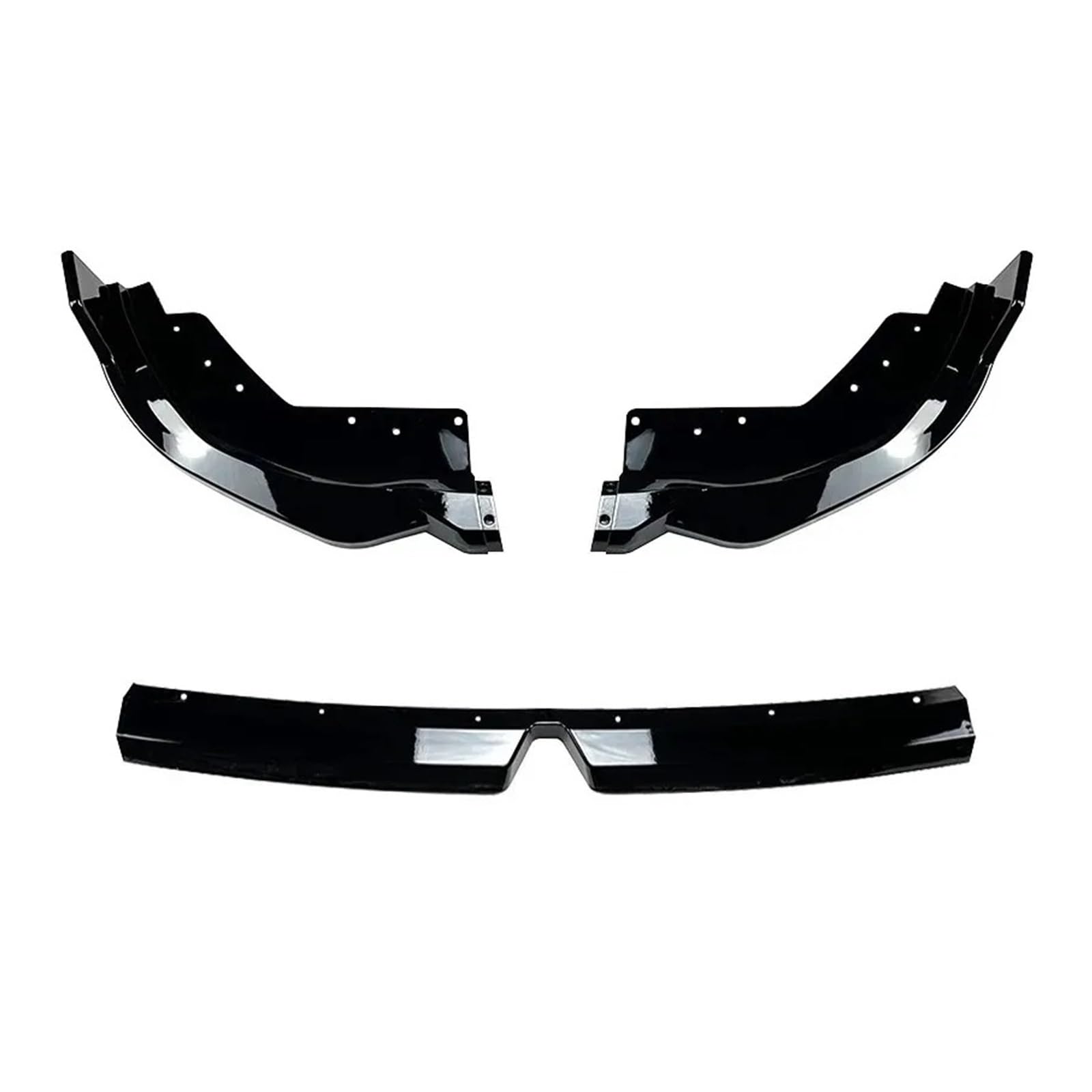 Frontspoiler Stoßstangenlippe Auto Frontstoßstange Splitter Lip Diffusor Schutz Body Kit Für 3 Serie G20 LCI Sport 320i 325i MP 2023 2024 2025 + Auto Frontstoßstange(Glossy Black) von RFSHOP