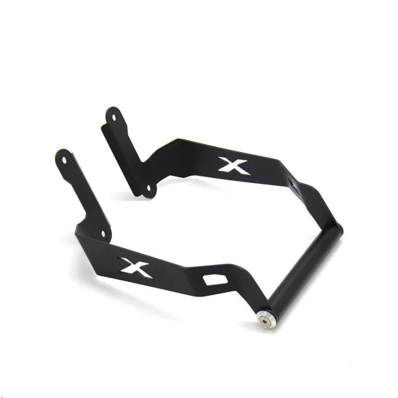Handyhalterung Motorrad Für X-ADV 750 XADV XADV750 GPS Bar Handy Halterung Handy USB Navigation Halterung Motorrad USB Lade Halterung(Dark Grey) von RFSHOP