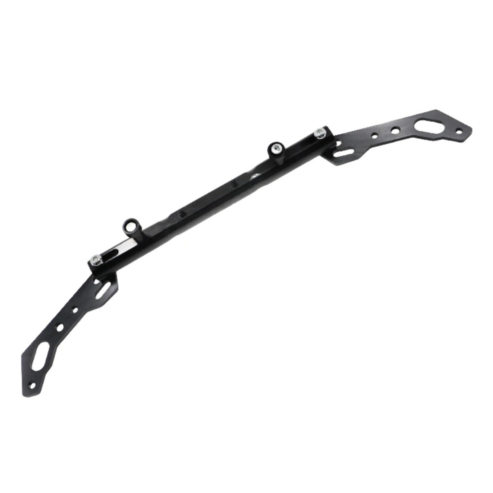 Handyhalterung Motorrad Motorrad Aluminium Legierung GPS Navigation Handy Halterung Multifunktionale Halterung Verstärkung Universal Balance Bar(Schwarz) von RFSHOP