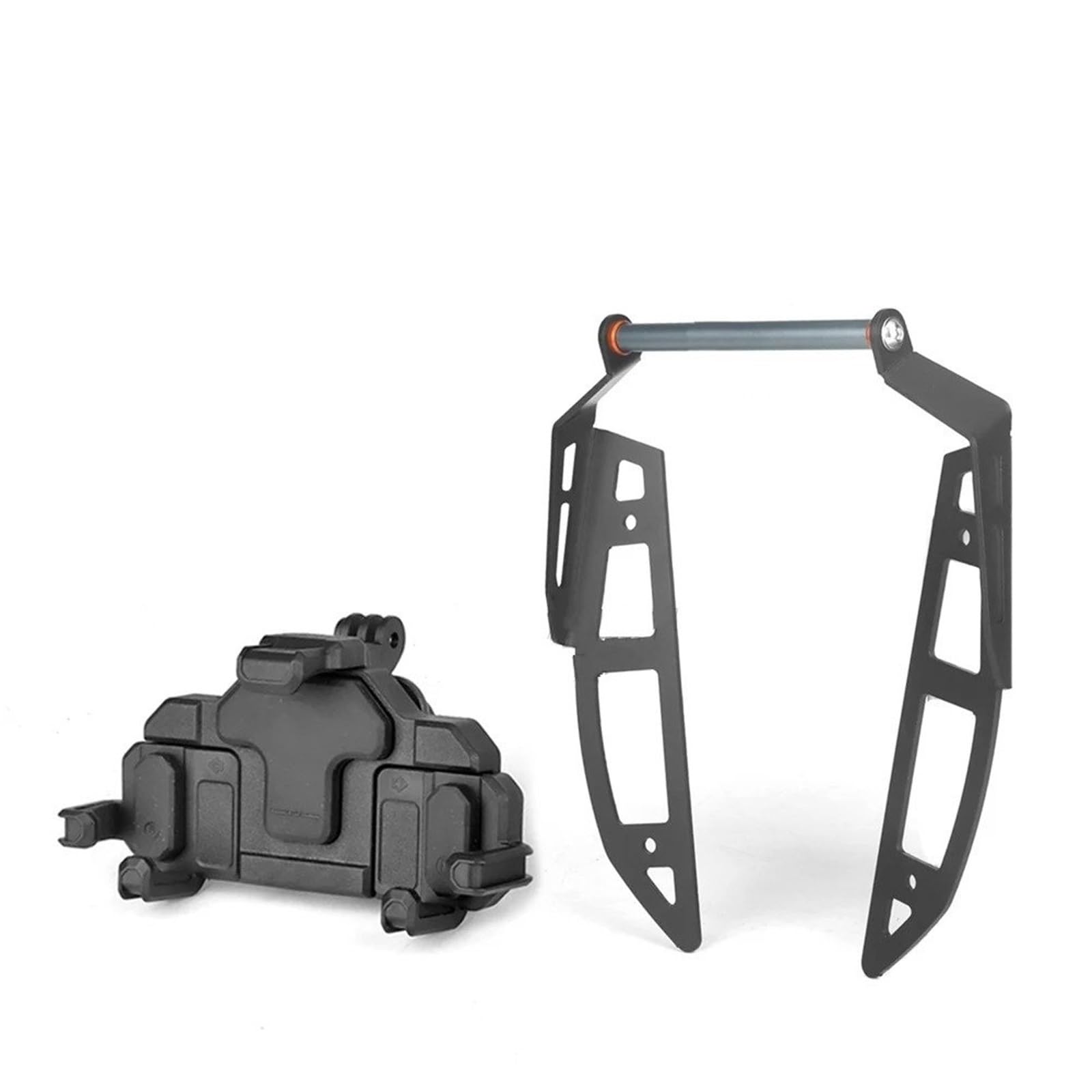 Handyhalterung Motorrad Motorradzubehör Navigationshalterung Halter CNC Handy-Navigationstelefon Für C400GT C 400 GT C400X C 400X(12MM-1set) von RFSHOP