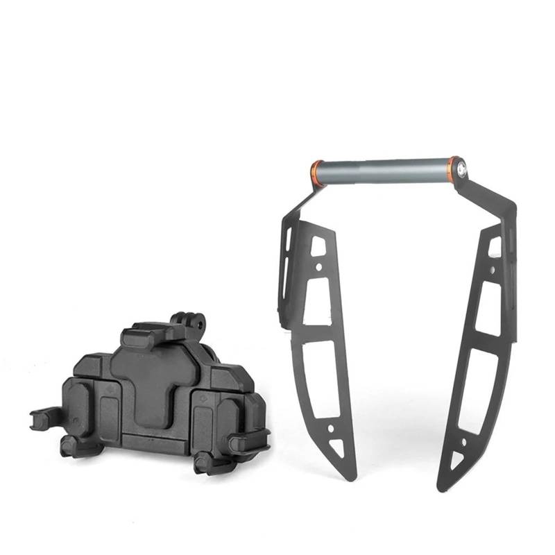 Handyhalterung Motorrad Motorradzubehör Navigationshalterung Halter CNC Handy-Navigationstelefon Für C400GT C 400 GT C400X C 400X(20MM-1set) von RFSHOP