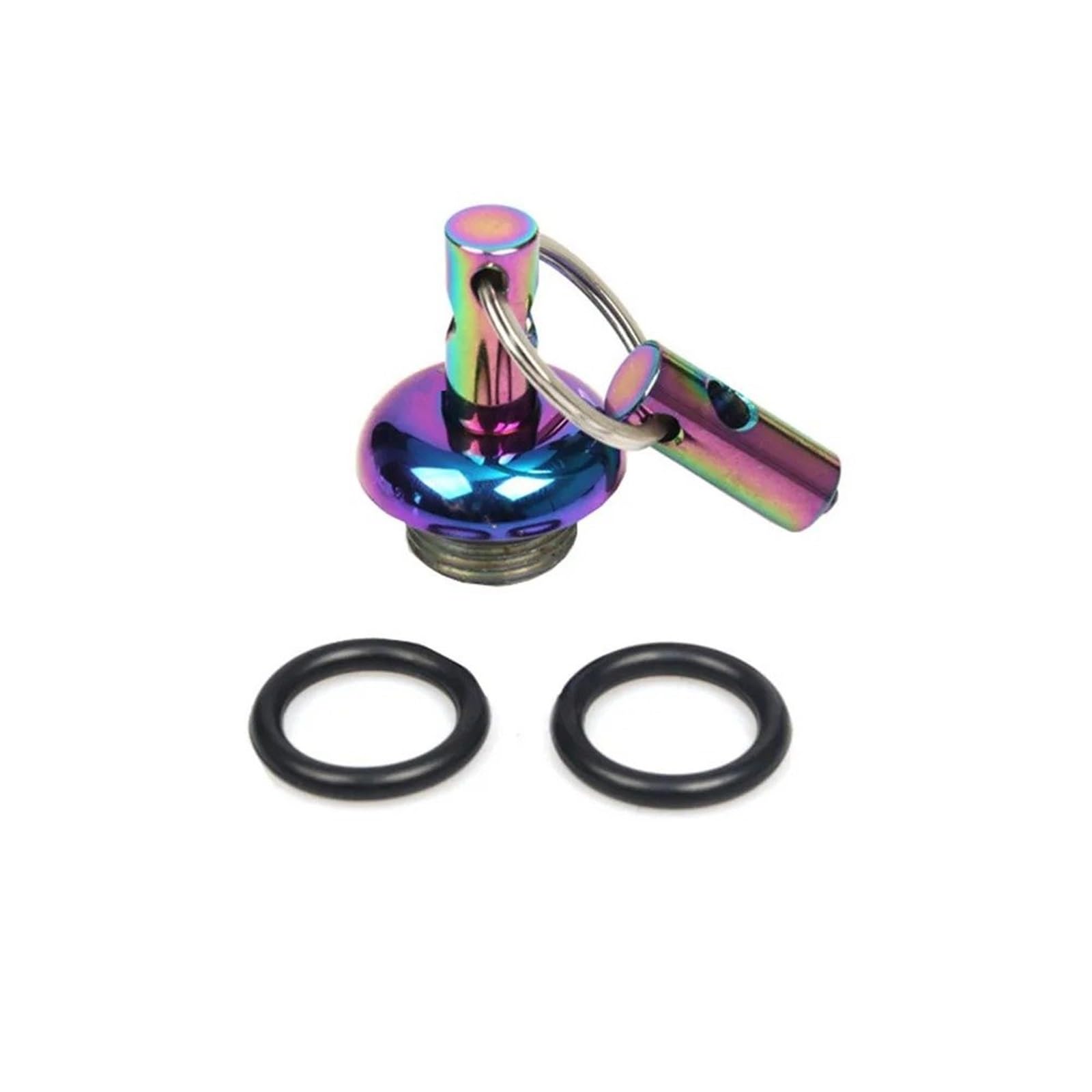 Handyhalterung Motorrad Motorradzubehör Seitentasche Telefon-Navigationshalterung Crash Block Lenker Riser Kissenbezug Für Loncin Für VOGE 300 Rally GY(B Engine Oil Screw) von RFSHOP