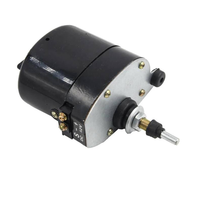 Scheibenwischer Vorne Motor Für Jeep Traktor Angeln Für Caravan ATV-UTV Elektrischer Scheibenwischermotor-Kit 12V Mit Wischerblättern Boote Wohnmobile 01287358 7731000001(Motor) von RFSHOP