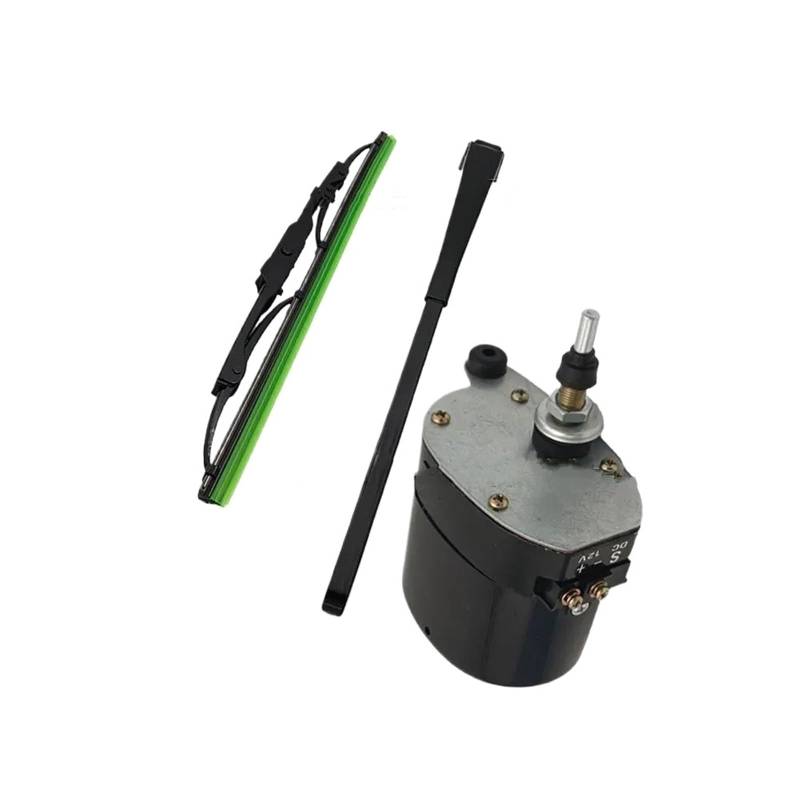 Scheibenwischer Vorne Motor Für Willis Für Jeep Für Traktor 01287358 7731000001 0390506510 Universal 12V Scheibenwischermotor Oder Mit Klinge(1Set Wiper and Motor) von RFSHOP