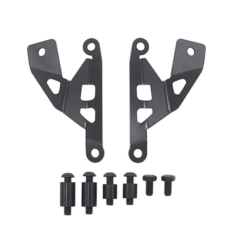 Scheinwerferschirm Motorrad Scheinwerfer Halter Nebel Lampe Halterung FÜR Suzuki FÜR V-Strom 1050XT FÜR DL1050A 2019 2020 2021 Scheinwerferabdeckung (Farbe : A) von RFSHOP