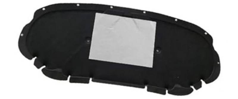 Auto Motorhaube Schall Wärmedämmung Baumwolle Schallschutzabdeckung, for Skoda, for Fabia MK2 MK3 2008-2020 Motorisolationspad(Black 2015-2020 Mk3) von RFVBG