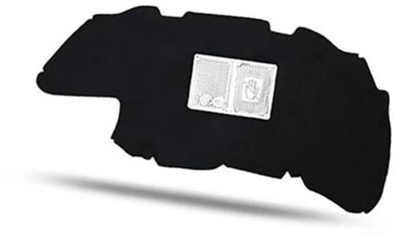 Auto Wärme Schalldämmung Baumwolle Fronthaube Motorpolster Abdeckung Noise Deadener Matte, for Peugeot, 206 2003-2013 Motorisolationspad von RFVBG