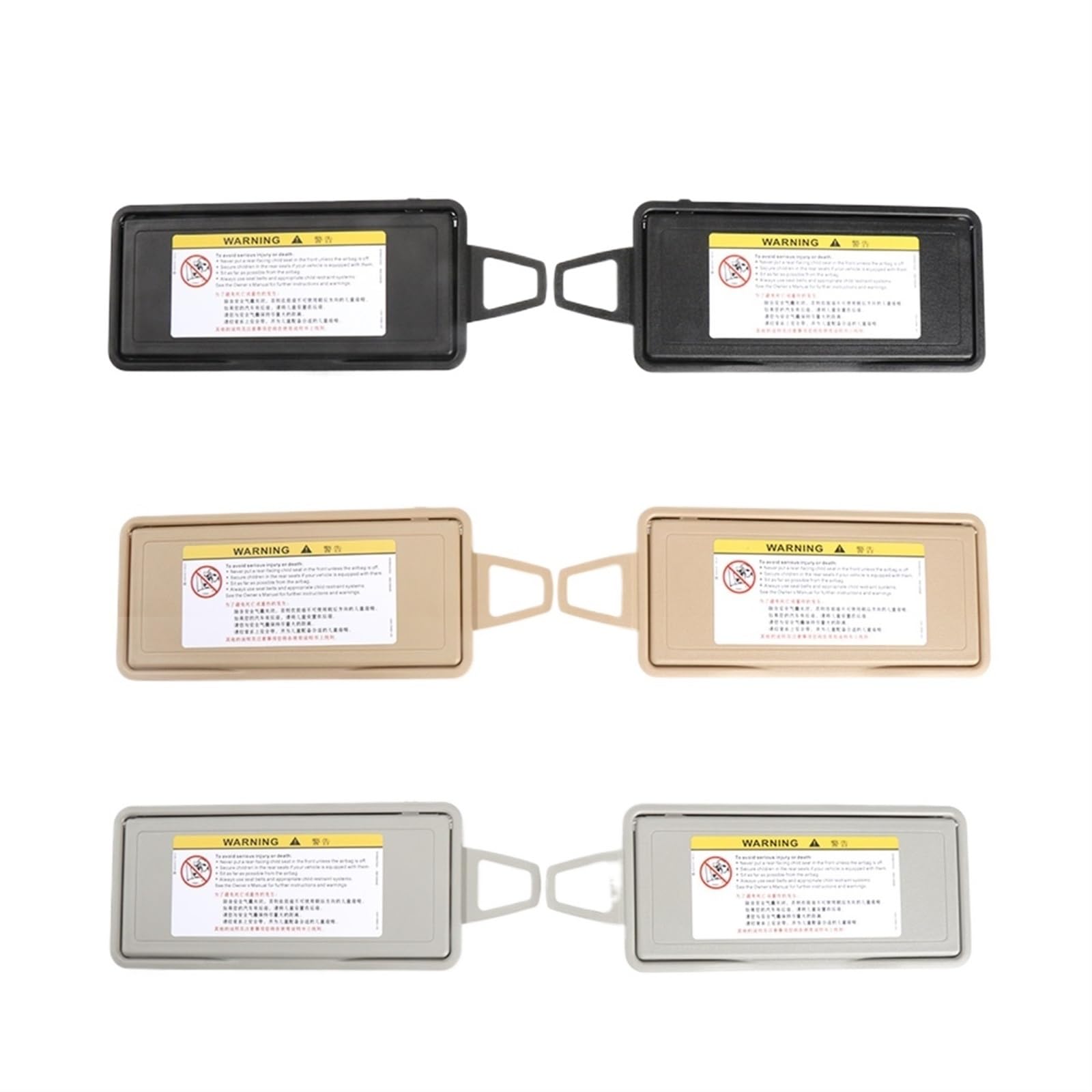 RFVBG, for Benz, S-Klasse Auto-Sonnenschutz vorne, Innen-Schminkspiegel, Kosmetikspiegelabdeckung, for Mercedes, W221 S300 S450 2006-2013 Kosmetikspiegelabdeckung für die Sonnenblende im Auto(Black R RFVBG, for Benz, S-Klasse Auto-Sonnenschutz vorne, Innen-Schminkspiegel, Kosmetikspiegelabdeckung, for Mercedes, W221 S300 S450 2006-2013 Kosmetikspiegelabdeckung für die Sonnenblende im Auto(Black R von RFVBG