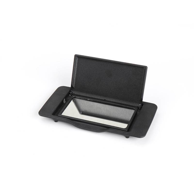 RFVBG, for Mercedes-Benz, C-Klasse W203 Sonnenblende Schatten Spiegelabdeckung Innen Make-Up Spiegel Kosmetikspiegel Abdeckung Schwarz Beige Grau Kosmetikspiegelabdeckung für die Sonnenblende im Auto von RFVBG