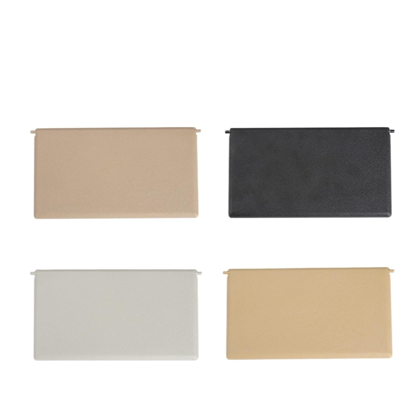 RFVBG, for Mercedes-Benz, C-Klasse W203 Sonnenschutzvisier Make-up Kosmetikspiegelabdeckung 16481011109E86 Schwarz Beige Grau Kosmetikspiegelabdeckung für die Sonnenblende im Auto(Gray Model B) von RFVBG