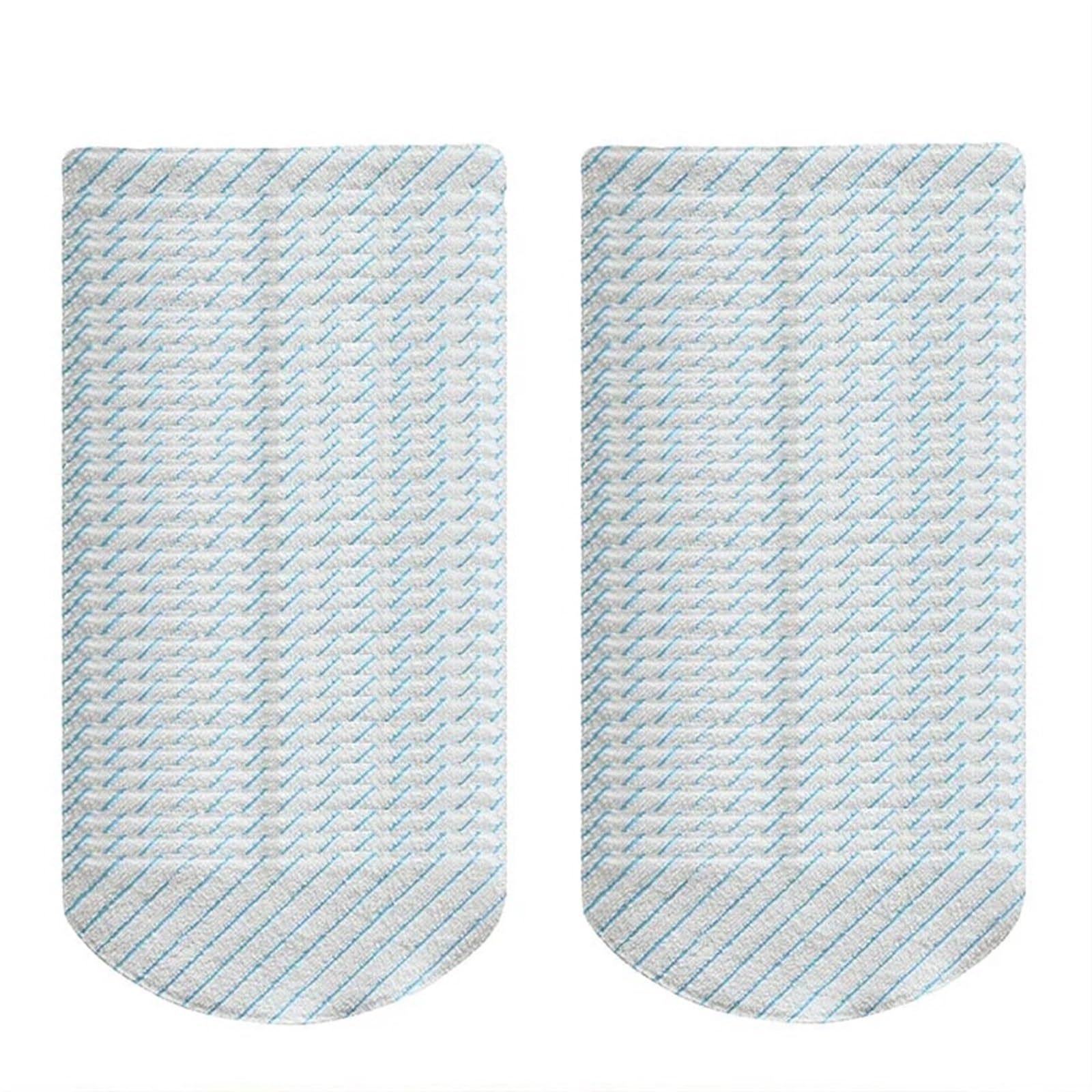 RFVBG 100 Stück Einweg-Lappenmopp-Pads, for Ecovacs Deebot Ozmo T8 T8+/ T8 AIVI T9 AIVI N8 Pro/ N8 Pro+ Roboter, Staubsaugerzubehör Staubsauger-Hepa-Filter(100pcs -kit1) von RFVBG