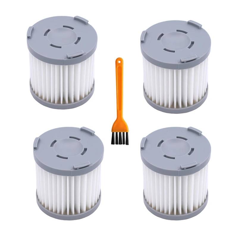 RFVBG 4 Stück HEPA-Filter-Ersatz 4055453288 Filter, for POP5-18IW, POP5-21TG 900277398, 900277400 Akku-Handstaubsauger Staubsauger-Hepa-Filter von RFVBG