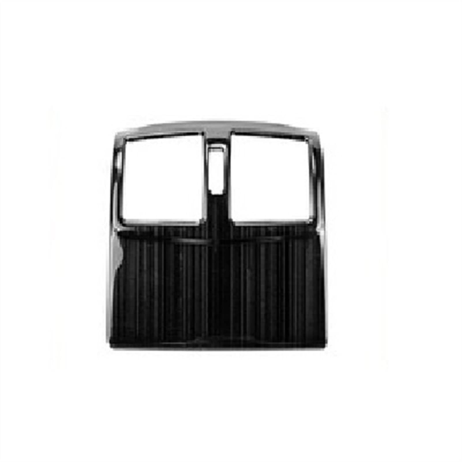 RFVBG Auto-Armlehne hinten, Klimaanlage, Entlüftungsrahmen, Zierleiste, for, E-Klasse W212 2009-2011, Innenausstattung Lüftungsschlitz-Abdeckung fürs Auto(Black Brushed) von RFVBG