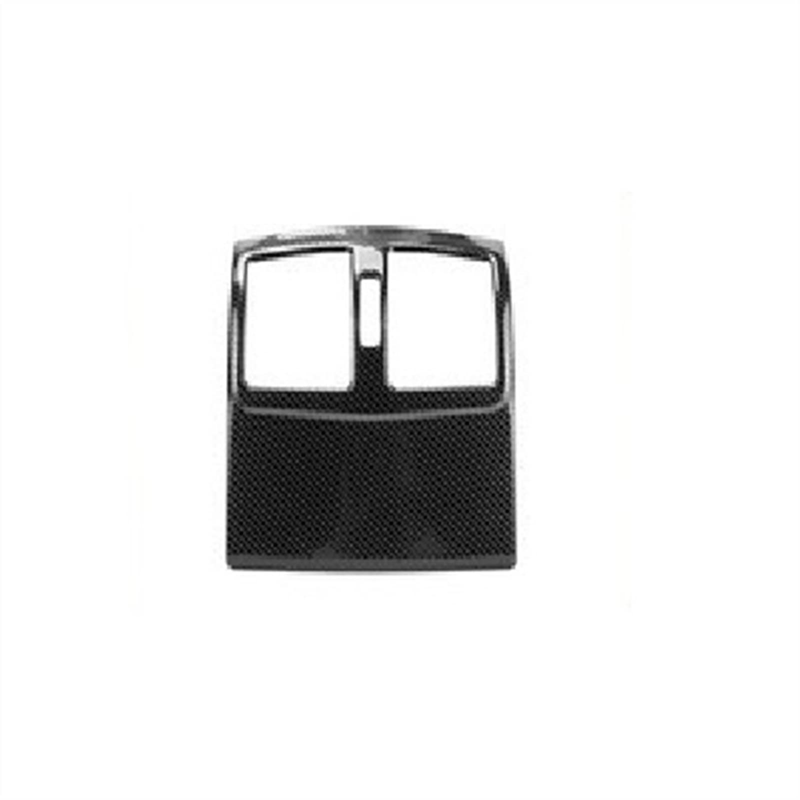 RFVBG Auto-Armlehne hinten, Klimaanlage, Entlüftungsrahmen, Zierleiste, for, E-Klasse W212 2009-2011, Innenausstattung Lüftungsschlitz-Abdeckung fürs Auto(Carbon Fiber Black) von RFVBG
