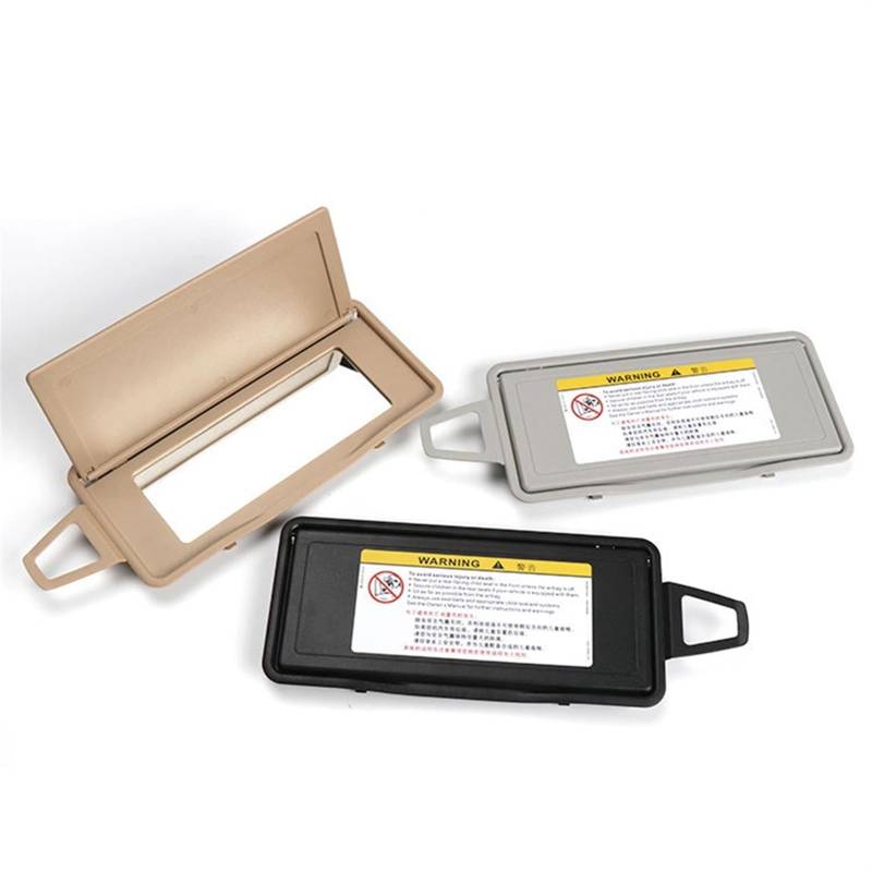 RFVBG Auto-Innensonnenschutz, Visier, Make-up, Kosmetikspiegel, Abdeckung, for Mercedes-Benz, S-Klasse W221 W220 S350 S400 S500 Autozubehör Kosmetikspiegelabdeckung für die Sonnenblende im Auto(W221 D von RFVBG