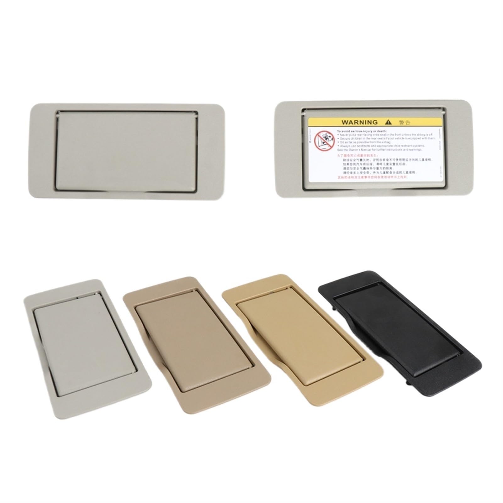 RFVBG Auto-Sonnenblende, Spiegel, Make-up, Sonnenschutz, Kosmetikspiegel, Abdeckung, for Mercedes-Benz, C-Klasse W203 2001–2007, 2038102110, Autozubehör Kosmetikspiegelabdeckung für die Sonnenblende i RFVBG Auto-Sonnenblende, Spiegel, Make-up, Sonnenschutz, Kosmetikspiegel, Abdeckung, for Mercedes-Benz, C-Klasse W203 2001–2007, 2038102110, Autozubehör Kosmetikspiegelabdeckung für die Sonnenblende i von RFVBG