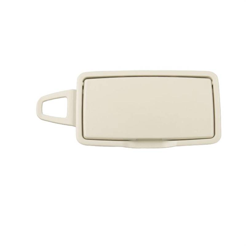 RFVBG Auto-Sonnenblende, Spiegel, Make-up, Sonnenschutz, Kosmetikspiegel, for Mercedes-Benz, C-Klasse W205, GLC-Klasse W253 Kosmetikspiegelabdeckung für die Sonnenblende im Auto(Porcelain Yellow R) von RFVBG