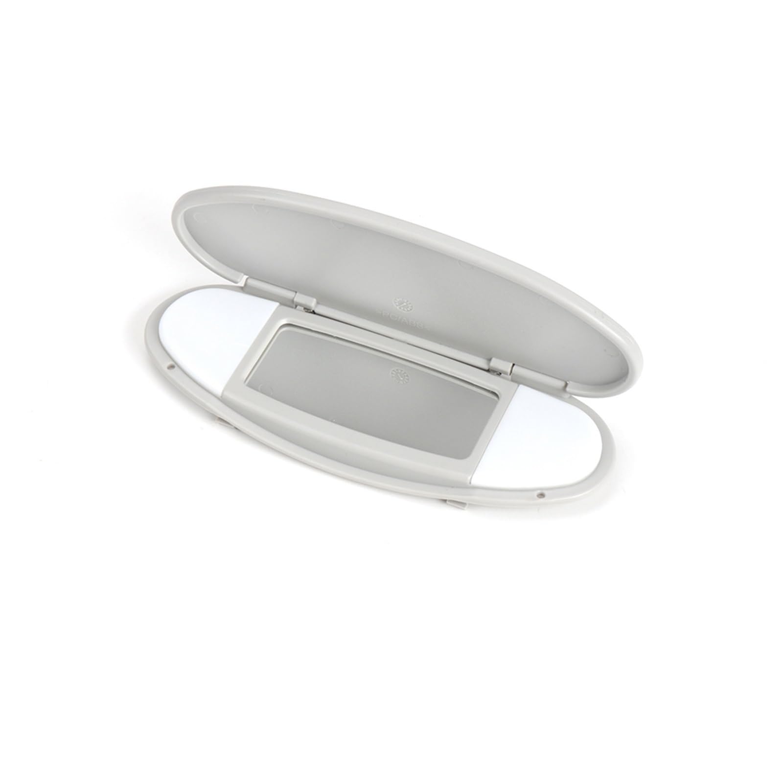RFVBG Auto Sonnenblende Sonnenschutz Panel Gehäuse Kosmetikspiegel Abdeckung, for MINI, R55 R56 R60, for, for MINI, 51167316833 Zubehör Kosmetikspiegelabdeckung für die Sonnenblende im Auto(Grey) von RFVBG