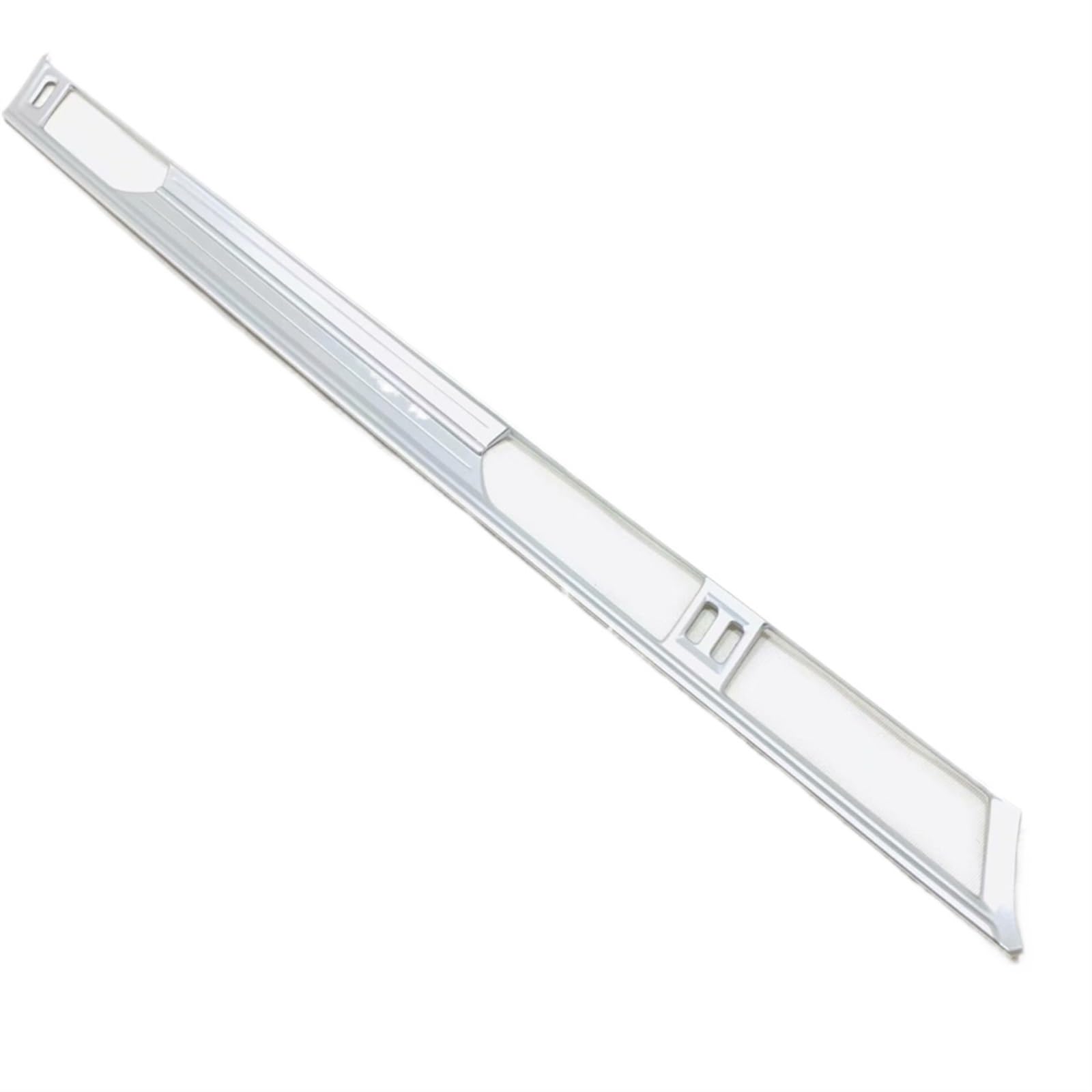 RFVBG Car Center Klimaanlage AC Vent Outlet Panel Zierleiste Mittelkonsole Panel Streifenrahmen, for, A6 C8 2019 2020 Kohlefaser Lüftungsschlitz-Abdeckung fürs Auto(ABS Matte) von RFVBG