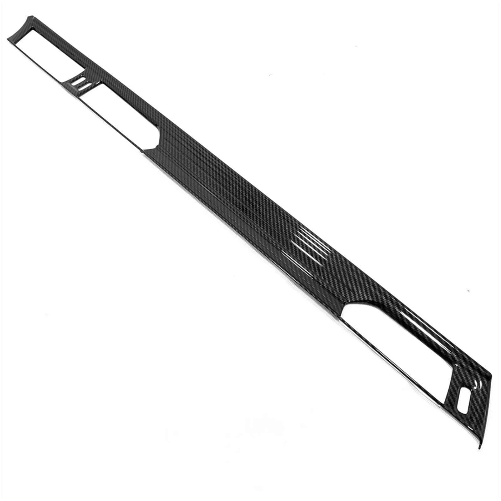 RFVBG Car Center Klimaanlage AC Vent Outlet Panel Zierleiste Mittelkonsole Panel Streifenrahmen, for, A6 C8 2019 2020 Kohlefaser Lüftungsschlitz-Abdeckung fürs Auto(Carbon Fiber) von RFVBG
