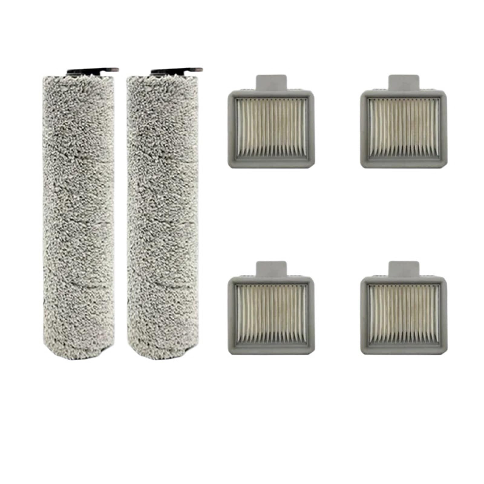 RFVBG Ersatzwalzenbürste und Hepa-Filter for Dreame H11 / H11 Max, Nass- und Trockensauger-Ersatzteilzubehör Staubsauger-Hepa-Filter(6pcs) von RFVBG