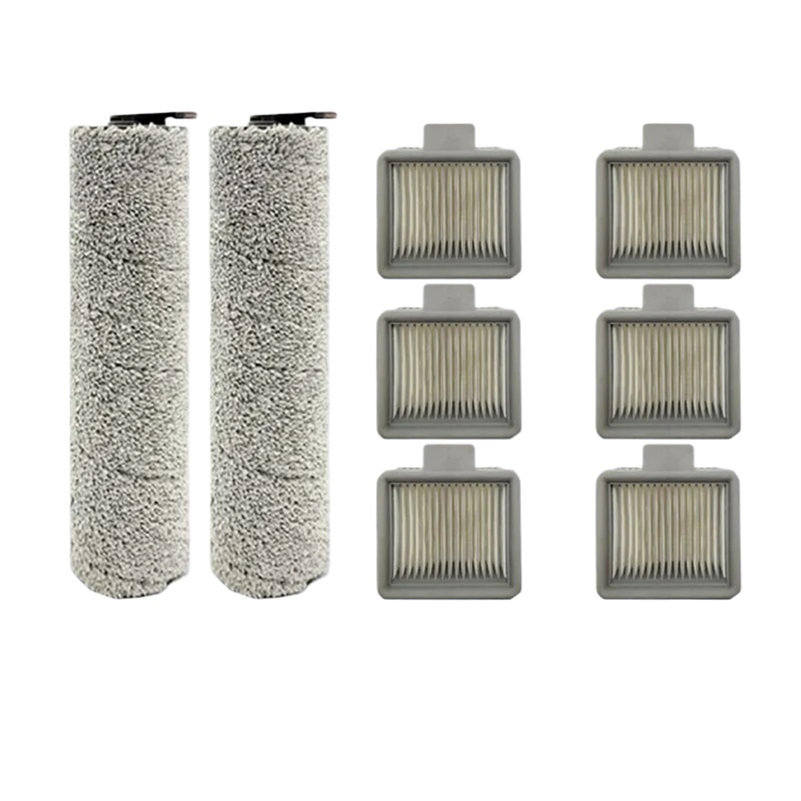 RFVBG Ersatzwalzenbürste und Hepa-Filter for Dreame H11 / H11 Max, Nass- und Trockensauger-Ersatzteilzubehör Staubsauger-Hepa-Filter(8pcs-01) von RFVBG
