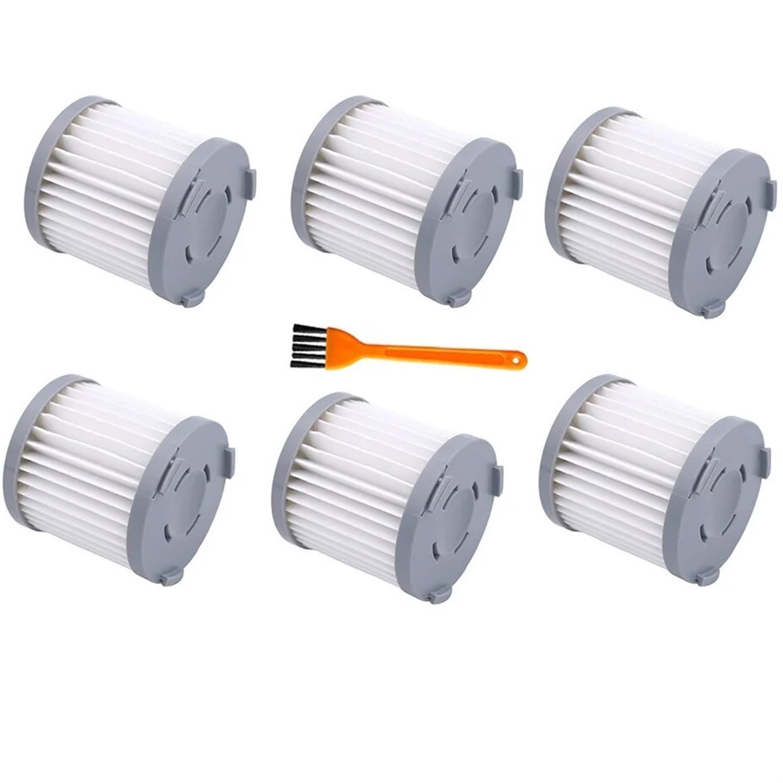 RFVBG HEPA-Filter-Ersatz, for Cecotec Conga Rockstar 500 Ultimate Xtrem, for Conga Rockstar 700 Staubsauger, Staubsauger-Ersatzteile Staubsauger-Hepa-Filter(6pcs) von RFVBG