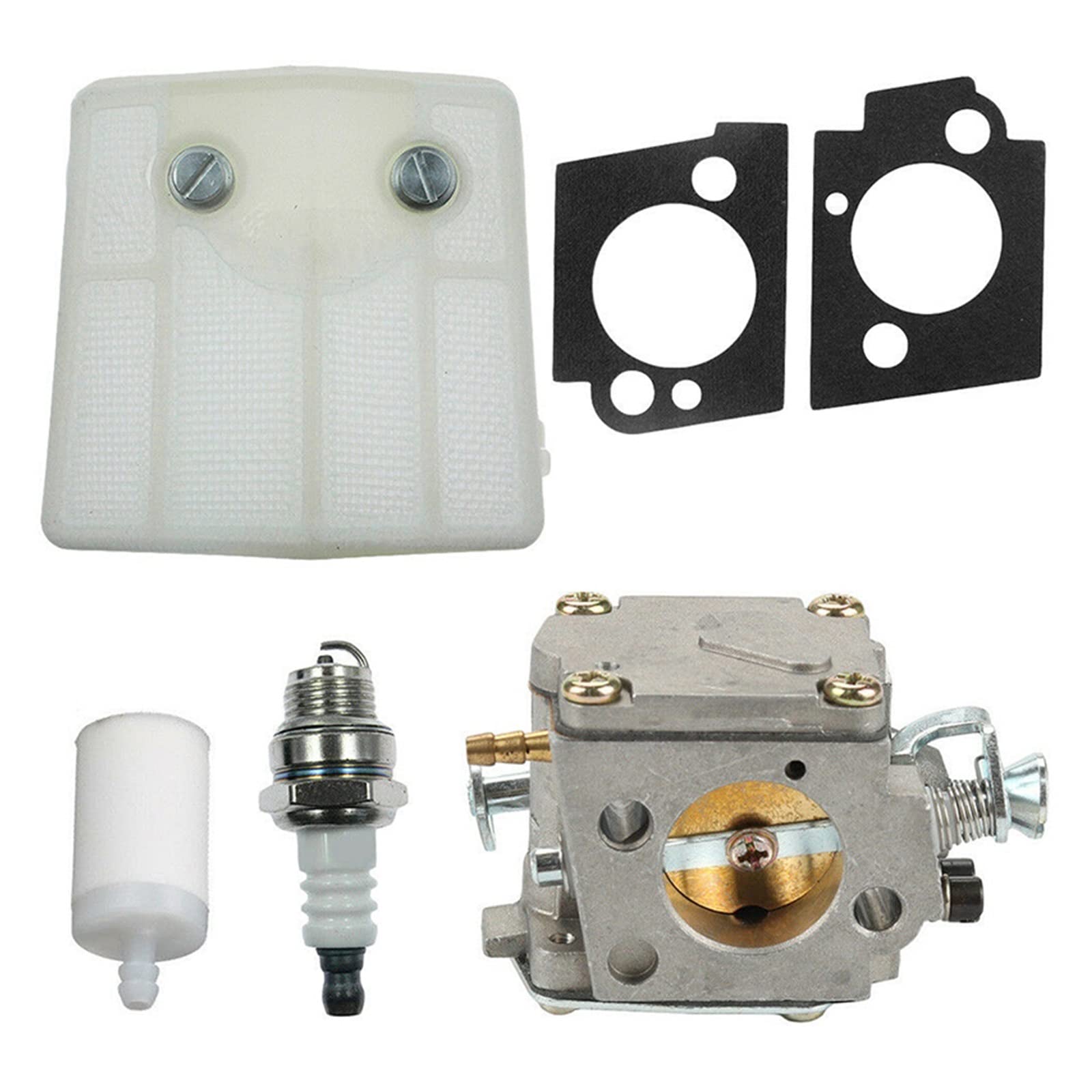 RFVBG Kettensägen-Vergaserdichtungen, Luft-/Ölfilter, Zündkerzensatz, for Husqvarna, 61 266 268 272, Anbau-Gartengeräte RFVBG Kettensägen-Vergaserdichtungen, Luft-/Ölfilter, Zündkerzensatz, for Husqvarna, 61 266 268 272, Anbau-Gartengeräte von RFVBG
