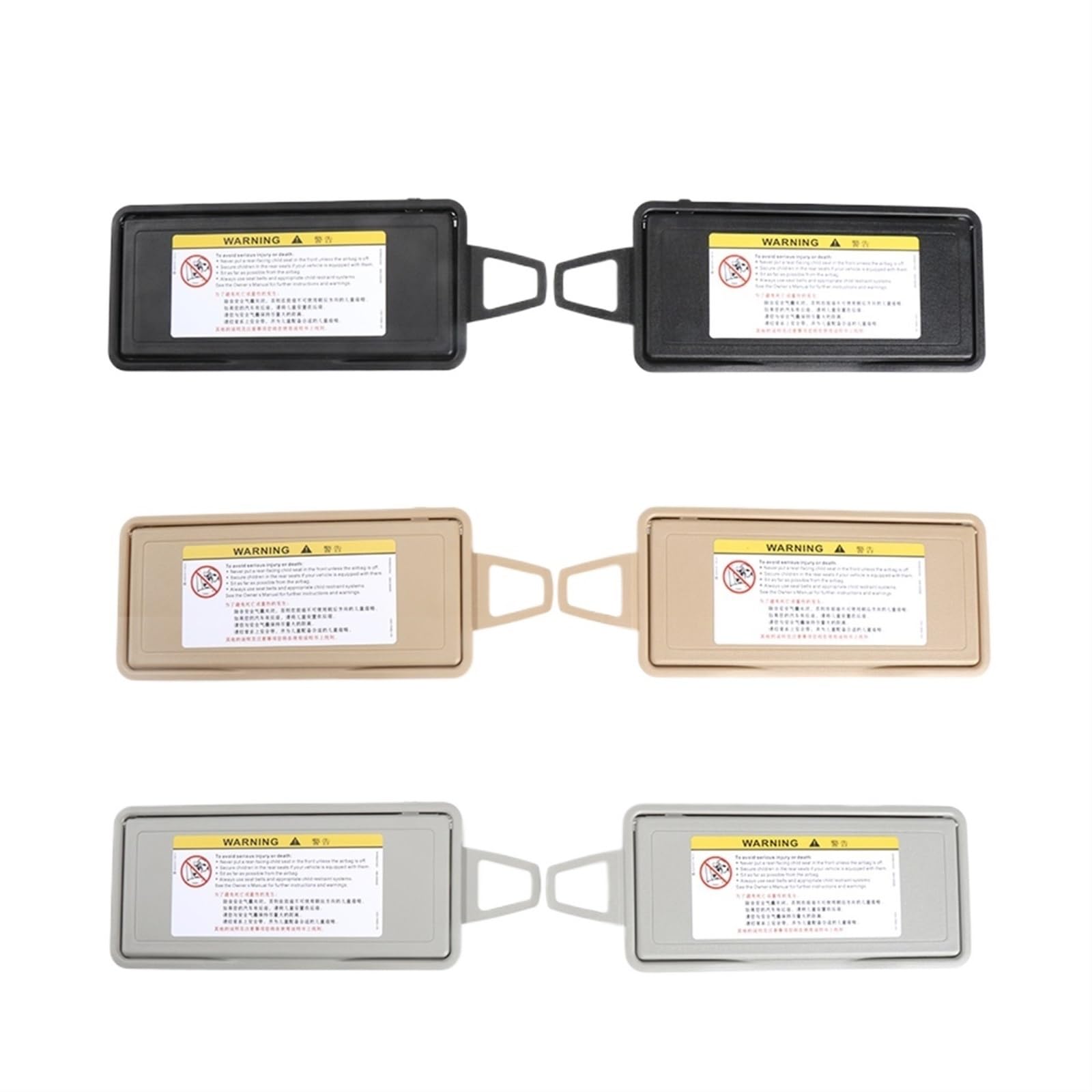 RFVBG Links/Rechts Schwarz Grau Beige Sonnenschutz Visier Make-Up Kosmetikspiegel Abdeckung, for Mercedes-Benz, W220 S Klasse A2208100110 Kosmetikspiegelabdeckung für die Sonnenblende im Auto(Beige Ri RFVBG Links/Rechts Schwarz Grau Beige Sonnenschutz Visier Make-Up Kosmetikspiegel Abdeckung, for Mercedes-Benz, W220 S Klasse A2208100110 Kosmetikspiegelabdeckung für die Sonnenblende im Auto(Beige Ri von RFVBG