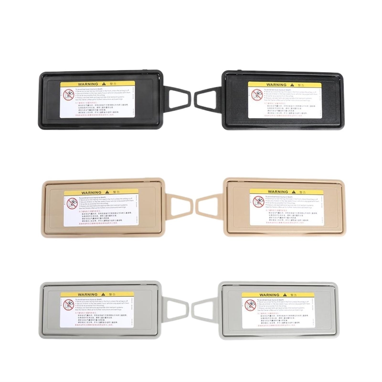 RFVBG Links/Rechts Schwarz Grau Beige Sonnenschutz Visier Make-Up Kosmetikspiegel Abdeckung, for Mercedes-Benz, W220 S Klasse A2208100110 Kosmetikspiegelabdeckung für die Sonnenblende im Auto(Gray Lef RFVBG Links/Rechts Schwarz Grau Beige Sonnenschutz Visier Make-Up Kosmetikspiegel Abdeckung, for Mercedes-Benz, W220 S Klasse A2208100110 Kosmetikspiegelabdeckung für die Sonnenblende im Auto(Gray Lef von RFVBG